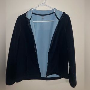 Blue Zip Up Hoodie